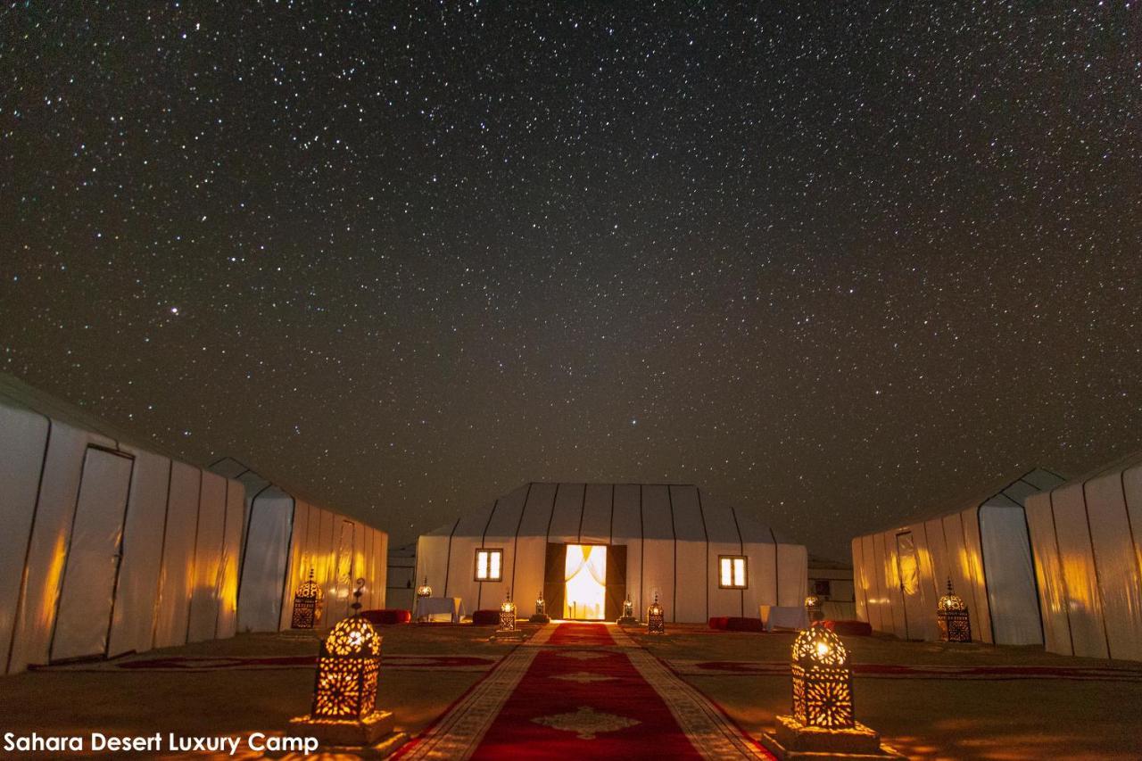 Sahara Desert Luxury Camp เมอร์ซูกา ภายนอก รูปภาพ